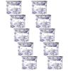 10 Aluminum Foil Bags Leakproof Zippered Pouches for Freezer Storage, Meal Prep & Travel Snacks Thicken Aluminum Foil Pouches Travel Toiletry Organizers Bags view 1