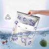 10 Aluminum Foil Bags Leakproof Zippered Pouches for Freezer Storage, Meal Prep & Travel Snacks Thicken Aluminum Foil Pouches Travel Toiletry Organizers Bags view 3