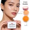 JLipShine 2 in 1 Lip Moisturizer and Lip Scrub, Exfoliating and Hydrating Formula,Smooth. Nourish. Shine. 5g x 2, 0.176 oz (Orange,flavor) view 4