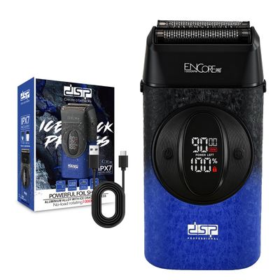 DSP Foil Shaver for Men, Cordless Rechargeable, Bald Head Trimmer