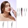 Electric Facial Hair Remover with LED Light for Gentle Removal and Skin Exfoliation Travel Size Remover view 2