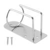 Jwthee Stainless Steel Hair Clipper Wall Mount, Heavy Duty Hair Trimmer Holder and Organizer, Salon Tool Storage Rack for Barbershop Home, Silver (7x14x5.5cm) view 1