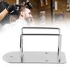 Jwthee Stainless Steel Hair Clipper Wall Mount, Heavy Duty Hair Trimmer Holder and Organizer, Salon Tool Storage Rack for Barbershop Home, Silver (7x14x5.5cm) view 2