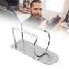Jwthee Stainless Steel Hair Clipper Wall Mount, Heavy Duty Hair Trimmer Holder and Organizer, Salon Tool Storage Rack for Barbershop Home, Silver (7x14x5.5cm) view 4