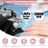 CUTANGELAR Electric Nail File, Multifunctional Drill. 30000 RPM Variable Speed and Adjustable Grinding Angle Make It Suitable for Both Professional Salons and At-Home Manicure Needs. view 2
