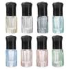 SOESFOUFU 8pcs 3ml Essential Oil Roller Bottles Multipurpose Portable Sub Package Bottles with Black Caps for Perfume and Deodorant Refill view 1