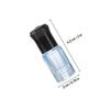 SOESFOUFU 8pcs 3ml Essential Oil Roller Bottles Multipurpose Portable Sub Package Bottles with Black Caps for Perfume and Deodorant Refill view 2