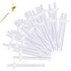 60Pcs Nose Wax Sticks Safe PP Plastic Effective Nose Hair Wax Kit for Women Men Nostril Cleaning|Beard Mustache Combs view 1