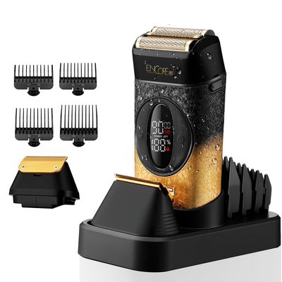 DSP Foil Shaver 3-in-1 for Men, Cordless 3-Speed, Bald Head Trimmer