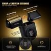 DSP Foil Shaver 3-in-1 for Men, Cordless 3-Speed, Bald Head Trimmer view 2