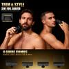 DSP Foil Shaver 3-in-1 for Men, Cordless 3-Speed, Bald Head Trimmer view 4