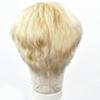 Men's Human Hair Full Lace Wig 150Density Honey Blonde 613# view 4