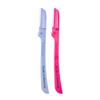 Hollywood Browzer Hair Removal and Dermaplaner Duo - Peach Fuzz and Eyebrow Razor for Women - Eyebrow Grooming Kit - Amethyst, Pink Sapphire - 2 pc view 1