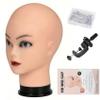 Yiifiulyn Mannequin Head for Wigs, Bald Doll Head for Wig Making or Display view 1