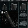 3 in 1 Electric Body Hair Trimmer for Men, Home Multi Functional Shaver for Body, 3-in-1 Fully Washable Hair Shaver, Dual-Head Electric Hair Removal Device, for Men and Women view 4