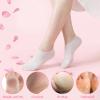 3Pairs Silicone Socks for Dry Cracked Feet Women, New Upgrade Thickened Moisturizing Foot Mask Exfoliating Silicone Socks, Spa Gel Moisturizer Sock Foot Care After Pedicure view 2