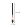 NUSITOU 20pcs Rose Gold Eye Makeup Brush Set with Soft Synthetic Bristles, Long Wooden Handle Cosmetics Tool for Face Powder and Eyebrow Application, Portable Beauty Makeup Brushes view 2