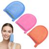 3 Pcs Exfoliating Gloves, Natural Plant Fiber Facial Scrub Mitts, Deep Exfoliating Mitt for Face and Body to Remove Dead Dry Skin, Exfoliation Tool for Men Women Bath Shower Spa view 1