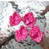 Xiulaiyi Gyaru Bow Accessories Big Bow Hair Clips Harajuku Himekaji Cutecore 2000s Lolita Aesthetic Stuff (rose red1) view 4