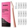 Mistfree Dermaplane Razor for Women, Metal Face Razor with 12 Blades view 1