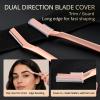 Mistfree Dermaplane Razor for Women, Metal Face Razor with 12 Blades view 3