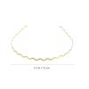 GOOHOCHY 3pcs Metal Wavy Headbands Thin Stylish Hair Hoops for Women Practical Outdoor Hair Accessories Simple Bangs Headdress Style view 2