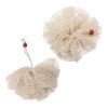 2Pcs Ramie Fiber Shower Scrubber Balls for Exfoliating Bath Cleaning view 1