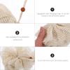 2Pcs Ramie Fiber Shower Scrubber Balls for Exfoliating Bath Cleaning view 3