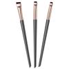 HOOTNEE Angled Eyebrow Brush Set 3 Pieces Black Gold Eye Shadow Concealer Eyeliner Tools for Precise Makeup Application Professional Cosmetic Brushes for Women view 1