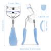Sibba Professional Eyelash Curler, Lash Curler with 10 Extra Silicone Replacement Pads for Women Girls No Pinching or Pulling Fit All Eye Shapes (Blue) view 2