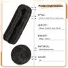 Ajsowju 28 Pieces Human Hair Weave Extensions with Top Closure Straight Short Hair Extension for Women Daily Use (2#) view 2