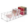 MOPFOL Transparent Acrylic 8 Compartments Makeup Organizer Holder Portable Multi-Functional Stand Cosmetic Storage Box For Vanity view 3
