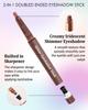 Dusty Rose Eyeshadow with Sharpener, Waterproof Eye Makeup for Mature Women view 3