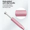 3 PCS Piercing Ball Grabber Tool Set Stainless Steel 4 Claw Gem Picker Tweezers for Rook Piercing Jewelry, Nose Ring Tool, Piercing Changing & Removal Jewelry Helper Tool (Pink) view 3