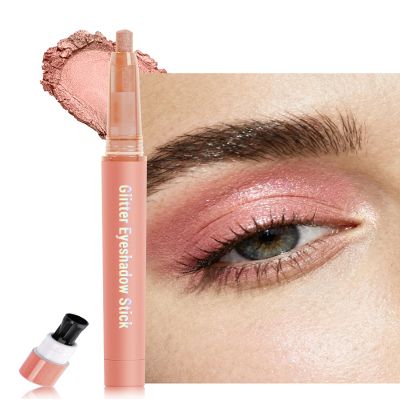 Nude Pink Eyeshadow with Sharpener,Waterproof Eye Makeup for Mature Women04