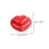 IMUSINICE Heart Shape Ceramic Jar Sealed Balm Container Red Portable Powder Storage Canister Wedding Favor Box view 2