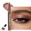 Brown Eyeshadow Stick with Sharpener,Waterproof Eye Makeup for Mature Women view 1