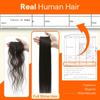 Full Shine Itip Human Hair Extensions, Brown Ombre Blonde, 22 Inch 50g 50s view 2