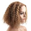 Bella Hair Curly Wave Bob Wig Remy Human Hair 4x4 Wear & Go Pre Plucked Pre Cut Glueless Lace Front Wigs #4/27 Ombre Color Human Hair Wigs 12 inch view 1