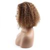 Bella Hair Curly Wave Bob Wig Remy Human Hair 4x4 Wear & Go Pre Plucked Pre Cut Glueless Lace Front Wigs #4/27 Ombre Color Human Hair Wigs 12 inch view 3