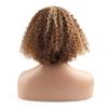 Bella Hair Curly Wave Bob Wig Remy Human Hair 4x4 Wear & Go Pre Plucked Pre Cut Glueless Lace Front Wigs #4/27 Ombre Color Human Hair Wigs 12 inch view 4