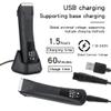 GLESVOWIO Pro Hair Clipper Washable Electric Groin & Body Trimmer for Men & Women Ball Shaver Groomer Beard Grooming Rechargeable Pubic view 3