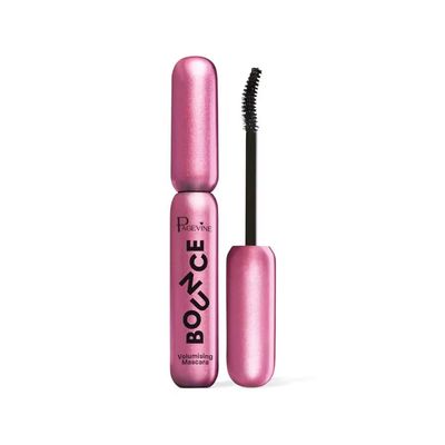 Voluminous Panorama Mascara, Volumizing and Lengthening Mascara, Washable Longwear and Smudge Resistant Make Up, Blackest Black, 0.33 Fl Oz (Blac)
