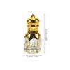 Anneome Vintage Golden Glass Roller Bottles 2Pcs for Essential Oil Perfume view 2