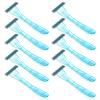 FUOYLOO 20pcs Disposable Razors for Women and Men, Stainless Steel Blades, Single-use Body Shaver for Facial, Underarm, and Hair Removal, Travel-friendly Personal Care Tool view 1