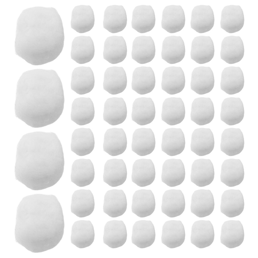 Cotton Balls White Gentle Cleaning for Makeup Removal 2 Pack