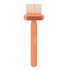Combined Brush Cleanser Tool with Stiff Polyamide Bristles for Depilation and Profound Cleansing Consistent All Brushes and Permanent Ergonomic Grip Hair Brush Cleansing Tool view 1