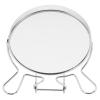 BIUDECO Double-Sided Tabletop Makeup Mirror 4-inch Rotatable Countertop Mirror with 360 Swivel for Vanity and Bathroom Use view 1