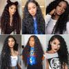 #1B Natural Black Bundles Human Hair Water Wave Human Hair Bundles 20 Inch SeeGovie Unprocessed Brazilian Virgin Hair Natural Color Water Wave Bundle Human Hair Extensions 1 Bundle 50 Gram Per Bundle view 2