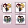 20 Pcs Japanese Anime Demon Slayer Temporary Tattoos Birthday Themed Party Supplies Decoration Favors Cartoon Anime Sticker for Teens Home Activity Class Prizes Carnival Christmas Rewards (GMWS) view 4